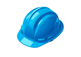 Safety helmet isometric isolated on transparent background