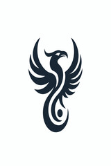 cool bird logo image vector