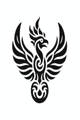 cool bird logo image vector