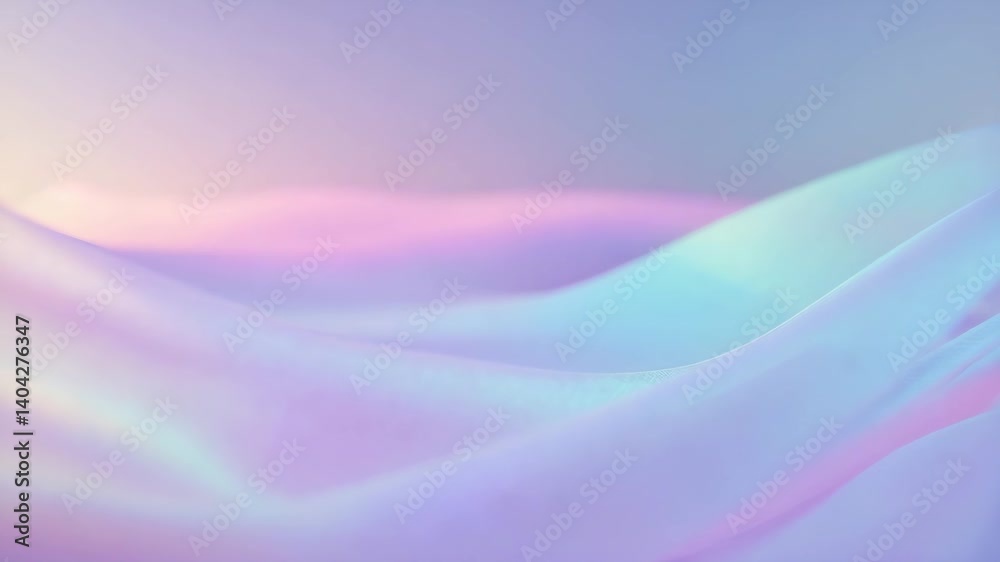 Canvas Prints abstract backdrop with holographic gradient mesh. vibrant video wallpaper background with blurred co