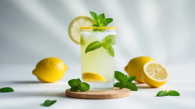 Refreshing and zesty! Sipping this lemon squash is like experiencing a ray of sunshine in a glass.