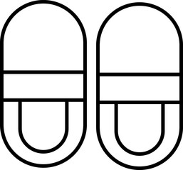 Comfortable spa slippers — warmth, hygiene, and relaxation for every step. Transparent background.