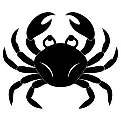 crab icon isolated on white background