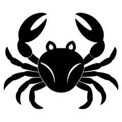 crab icon isolated on white background