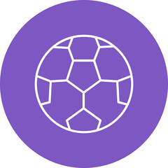 Fototapeta premium Football Icon