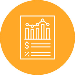 Financial report Icon