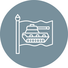 Naklejka premium Flag Icon