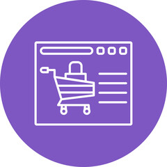 Online shopping Icon