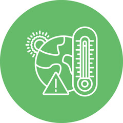 Global warming Icon