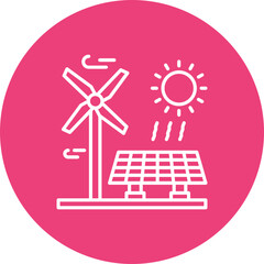 Renewable energy Icon