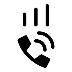 Telephone signal icon