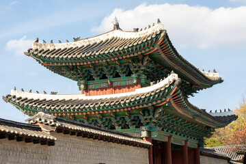 Naklejka premium 궁궐 이야기