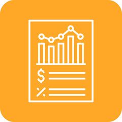 Financial report Icon