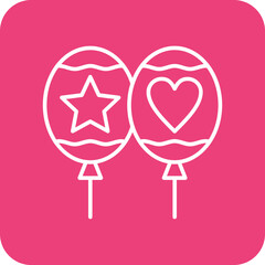 Balloons Icon