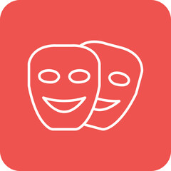 Fototapeta premium Masks Icon