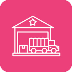 Fototapeta premium Delivery Icon