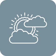 Cloudy day Icon