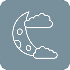 Half moon Icon