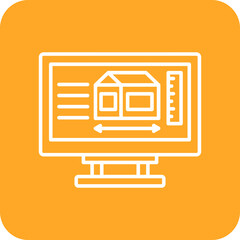 Desktop computer Icon