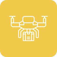 Drone delivery Icon