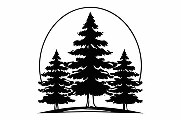 Festive and high-quality Christmas vector illustration perfect for holiday-themed designs. Includes cheerful elements such as Christmas trees, snowflakes, ornaments, Santa Claus, gifts, and winter dec