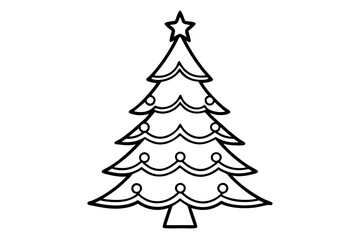 Festive and high-quality Christmas vector illustration perfect for holiday-themed designs. Includes cheerful elements such as Christmas trees, snowflakes, ornaments, Santa Claus, gifts, and winter dec