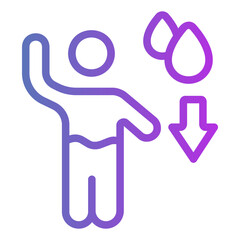 dehydration Gradient icon