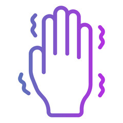 diabetic neuropathy Gradient icon