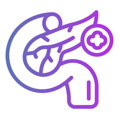 pancreas Gradient icon