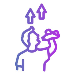 thrist Gradient icon