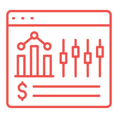 Stock market Icon