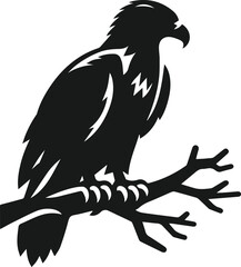 Eagle silhouette