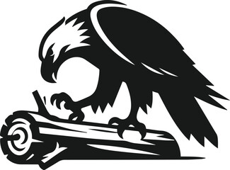 Eagle silhouette