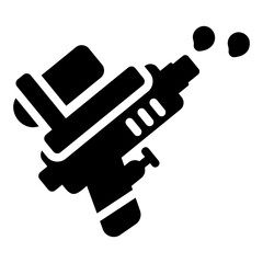water gun Solid icon