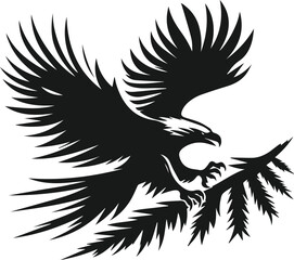 Eagle silhouette