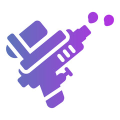 water gun Gradient icon
