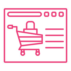 Online shopping Icon