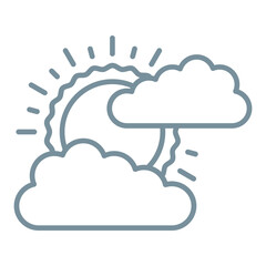 Cloudy day Icon