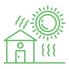 Heat wave Icon