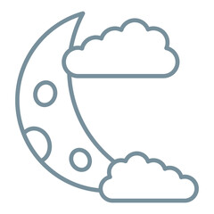 Half moon Icon