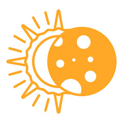 Solar eclipse Icon