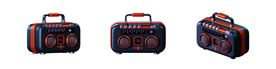 3D Icon illustration modern design style for modern Electronic Musical Instruments in social media, website, banners, etc.