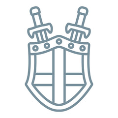 Sword and shield Icon