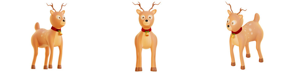 3D Icon Christmas, 3D Icon illustration modern design style for Christmas sale in social media, website, banners, etc.