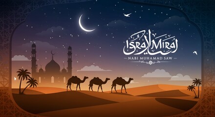 Isra Miraj Islamic Nabi Muhammad SAW