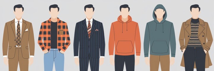 Men's Fashion Styles: A Diverse Collection of Outfits