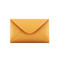 envelope cartoon isolated on white background full depth of field 