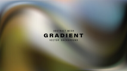 Abstract Mesh Gradient Vector Background Design Template Illustration
