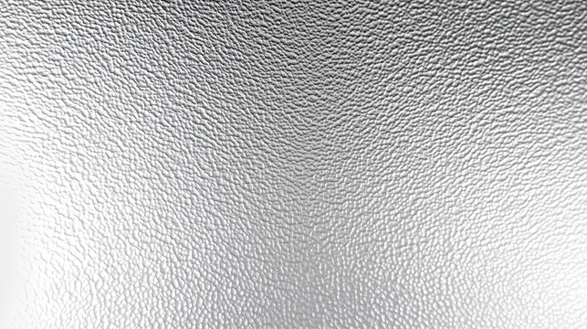 Smooth silver leather surface with subtle gradient, ideal for modern design backgrounds.