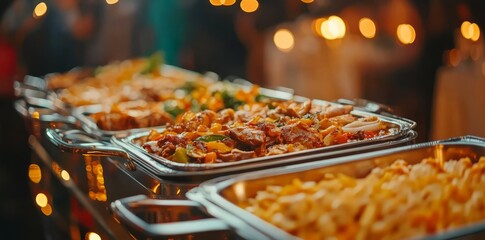 Meat, vegetables, delicious luxury food.